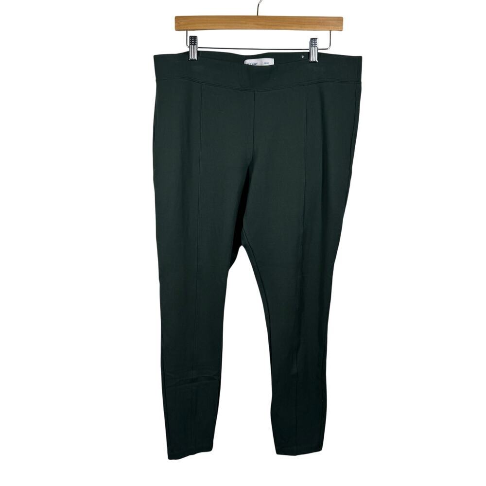 Old Navy Pant Women Size XL Forest Green Stevie Ponte Legging Career 821661 Work